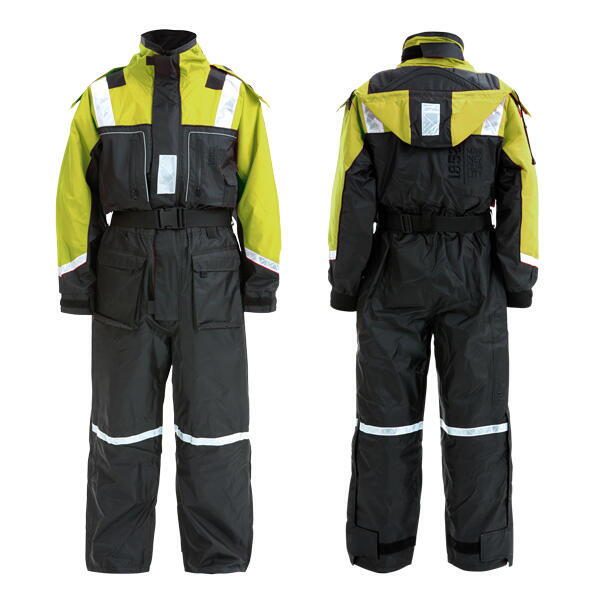 1852 Flytedress Svart/Gul Med Fluor 50N EN ISO 12402-6