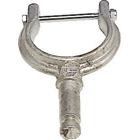 1852 Åregaffel Aluminium 2 1/4" m/bolt