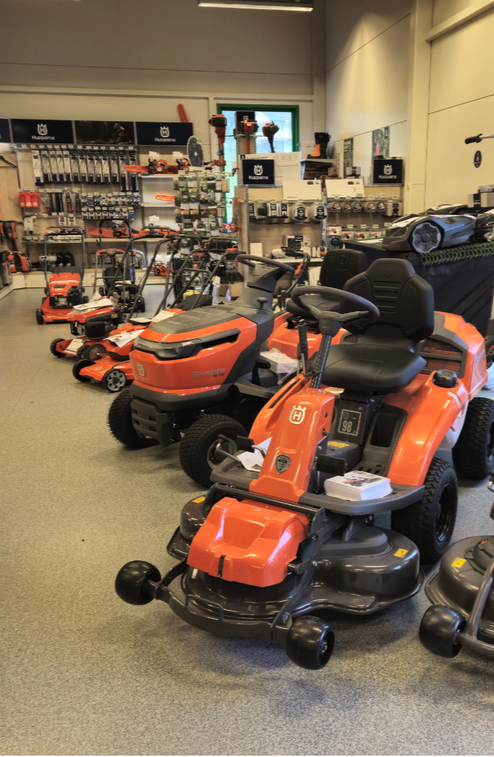 Husqvarna hage- og skogsutstyr