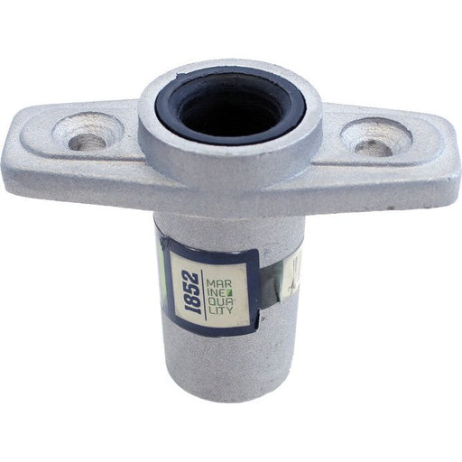 1852 Holder i Aluminium 2 1/4", Nedfellbar m/tett bunn