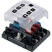 BEP Sikringsholder m/lokk for 6 ATC sikringer