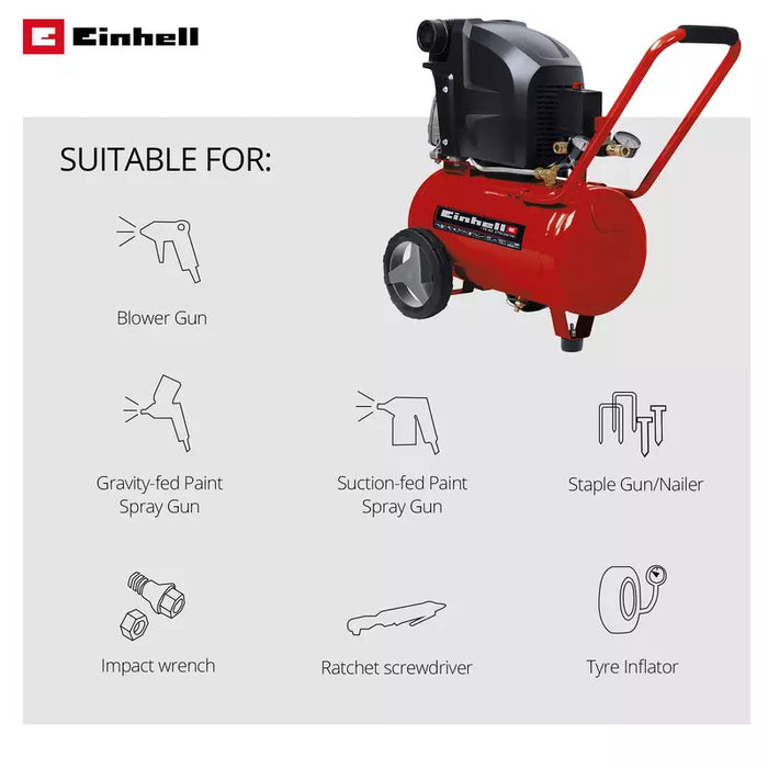 Kompressor Einhell TE-AC 270/24/10 24  10bar