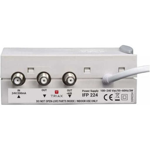 Triax Filter/splitter, 2 utganger, 12/220V