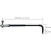 Ultraflex A74 styrearm for OMC